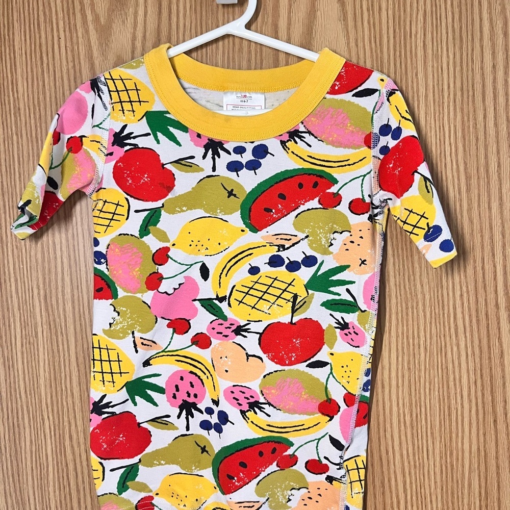 Hanna Anderson Colorful Fruit Print T-Shirt
